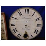 BATTERY OP 23" ROUND MODERN CLOCK