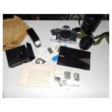 MINOLTA SR T 201 35 MM CAMERA W/ 50 MM LENS