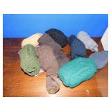 LEG WARMERS GREEN ARGYLE AND OTHERS