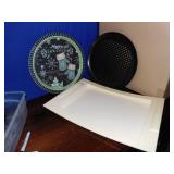 SERVING TRAYS, BLANKET, TOWEL ETC.