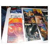 DRAGONS 10TH ANNIVERSARY MAGAZINES 1980S