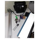 TRI-POD, CASE, CAMERA FUJIFILM, FILM, SCREEN ETC.