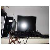 DELL COMPUTER W/ MONITOR, MOUSE, ETC.