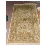 WOOL AREA RUG 70" X 42"