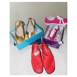 PINK 8.5 TENNIS SHOES, - 2 9 SANDALS NEW