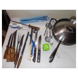 VINTAGE CLOCKS, GE, 13.5" METAL FRAME PEELING