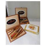 CIGAR BOXES W/ AIRPLANE MODEL PROPELLERS