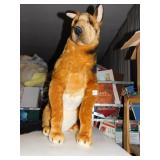 LIFE SIZE DOG STUFFED ANIMAL