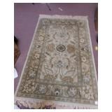 WOOL AREA RUG - 74" X 40"