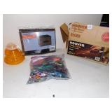 NEW HOOVER VAC, FOLDING NEW STORAGE CONTAINER,