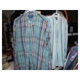 LONG SLEEVE IZOD, RALPH LAUREN, DOCKER 5 PC.