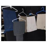 38 X 32 SLACKS PANTS BELTS INCL. CHRISTINE DIOR