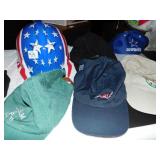 HATS INCL. MICKEY, USA HELMET, COWBOYS, TRAIN