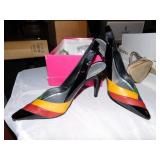 SIZE 7 2 PAIRS LADIES HEELS LIGHT WEAR