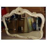 CARVED FRAME MIRROR - BEAUTIFUL 46" X 67"