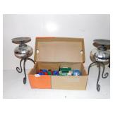 MERCERIZED CANDLE STANDS ETC.