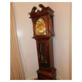 GRANDFATHER CLOCK WESTERN GERMANY, 81" H X 19" W