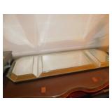 DECORATIVE MIRRORS, SMALL CHIP ON 1 TIMES 2