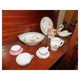 MINI TEACUPS, LENOX SWAN, ETC.