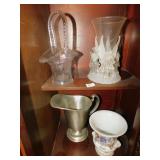 WATER PITCHER, BRIDE BASKET, ETC.