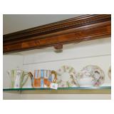 DECORATIVE PLATES, TEA POTS