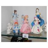 ROYAL DOULTON FIGURINES & OTHERS
