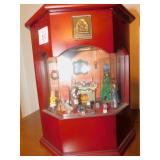 MUSIC BOX W/ RECORDS AND MOTION