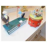 MUSIC BOX AND MECHANICAL BANK