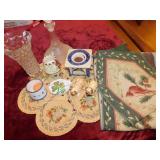 TOTE, CANDLE HOLDERS, SALT/PEPPER, ETC.