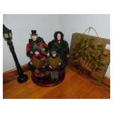 SLATE MERRY CHRISTMAS, CHRISTMAS CAROLERS