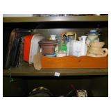 VINTAGE BLENDER, VASES, LAZY SUSAN