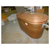 COPPER BOILER POT WITH LID