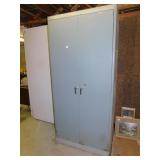 METAL CABINET 78"H X 36"W X 21