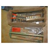 TOOLBOX WITH DEEP WELL SOCKETS, ETC.