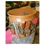 TOOL BUCKET, CHISELS