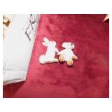 GERMAN RABBIT AND BEAR, DOLLS