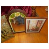 DOME TOP MIRROR AND PRINT