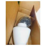 TWO NEW MATTE BLACK PORCH LIGHTS