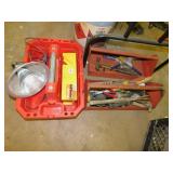 PLASTIC TOOLBOX, LIGHT, TOOLBOXES WITH TOOLS, BIN
