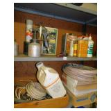 PAINT SPRAYER, CRACK FILLER, WIRE, ETC.