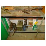 MITER SAW, BOTTLE JACKS, AMMO CASE, ETC.