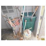 TOOLS INCLUDING SHOVELS, RAKES, AXES, ETC.