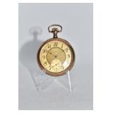 WALTHAM POCKET WATCH W/ SECONDHAND GOLD-FILLED