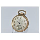 WALTHAM POCKET WATCH W/ SECOND HAND 1.75" ROUND