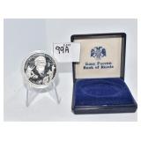1994 RUSSIAN SILVER COIN IN CASE