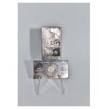TWO (2) 1/2OZ SILVER BARS