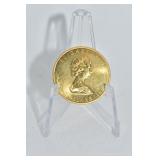 1980 1 OZ MAPLE COIN