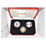 3 COIN PANDA 1/2 OZ EACH SET