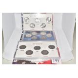 STATE QUARTER PLATINUM EDITION 2007, 2008, 2009