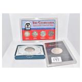 1973 EISENHOWER DOLLAR IN CASE, THE CENTENNIAL